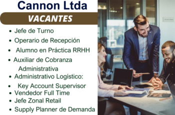 Cannon Ltda Tu Próximo Destino Laboral Está Aquí