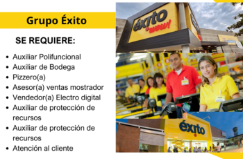 Oportunidades Laborales Grupo Éxito Abre las Puertas a Tu Futuro
