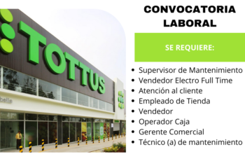 Únete al Equipo de Tottus Descubre Oportunidades Laborales en una Empresa Líder