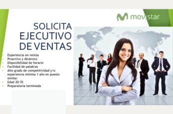 ÚNETE A MOVISTAR Y LLEVA LAS TELECOMUNICACIONES AL SIGUIENTE NIVEL