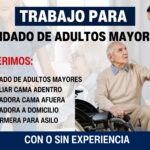 Aplica ahora y empieza a trabajar Cuidando Adultos Mayores